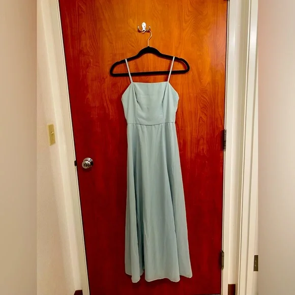 David's Bridal | Dresses | Dusty Sage Green Bridesmaids Dress | Poshmark